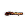 Rear badge with logo Challenger - (type Fire)