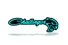 Rear Badge with logo Challenger Hellcat for Dodge Challenger (BIG size)
