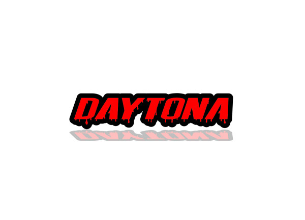 Rear Badge with logo Daytona Blood
