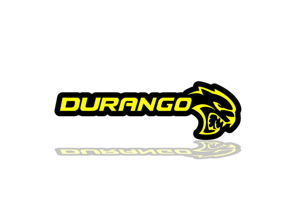 Rear Badge with logo Durango Hellcat