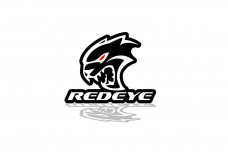 Rear Badge with logo Hellcat + Redeye