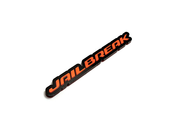 Rear Badge with logo Jailbreak