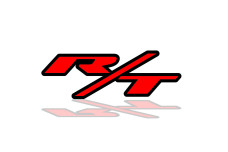 Rear Badge with logo R/T for Dodge Challenger (BIG size)
