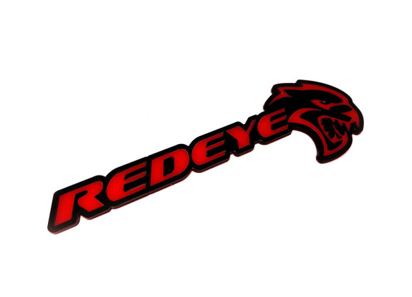 Rear Badge with logo Redeye Hellcat (BIG) for Challenger