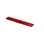 Rear Badge with logo Shakedown for Dodge Challenger (BIG Size)
