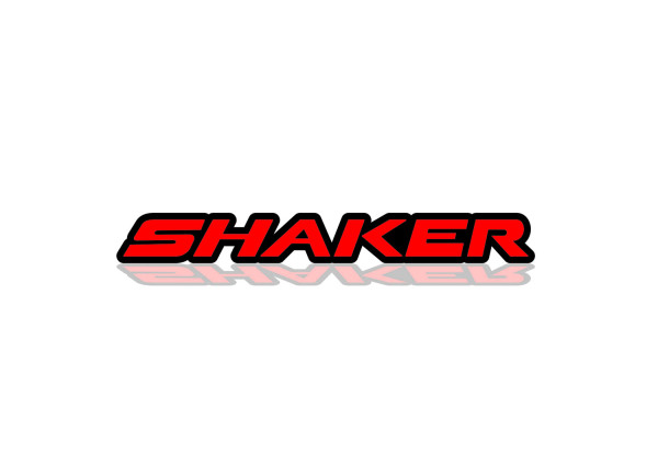 Rear Badge with logo Shaker for Dodge Challenger (BIG Size) Rear Badge with logo Shaker for Dodge Challenger (BIG Size)