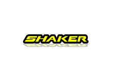 Rear Badge with logo Shaker (type 1)