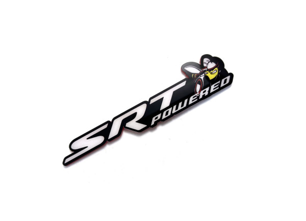 Rear Badge with logo SRT Powered + Scatpack