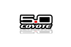 Rear Badge with logo 5.0 Coyote for Mustang (type 3)