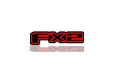 Rear Badge with logo FX2