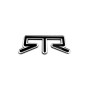 Rear Badge with logo RTR (type 1)