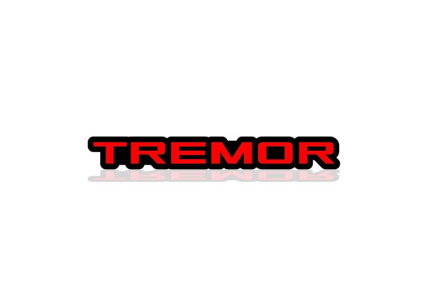 Rear Badge with logo Tremor (type 1)