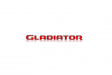 Rear Badge with logo Gladiator for Jeep Gladiator (JT) 2019+ Rear Badge with logo Gladiator for Jeep Gladiator (JT) 2019+
