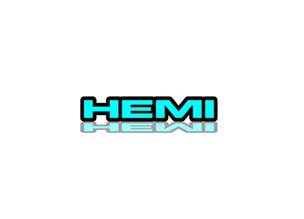 Rear Badge with logo Hemi (type 1) Rear Badge with logo Hemi (type 1)