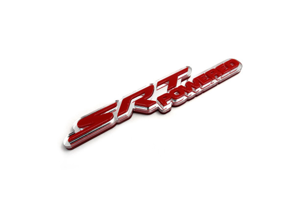 Rear Badge with logo SRT powered