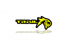 Rear Badge with logo Trail + Hawk