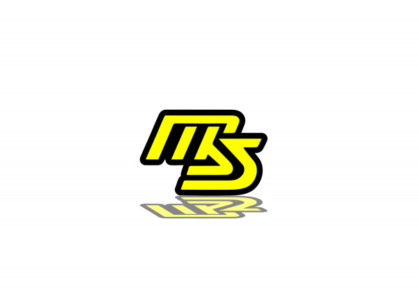 Rear Badge with logo Mazdaspeed (type 2)