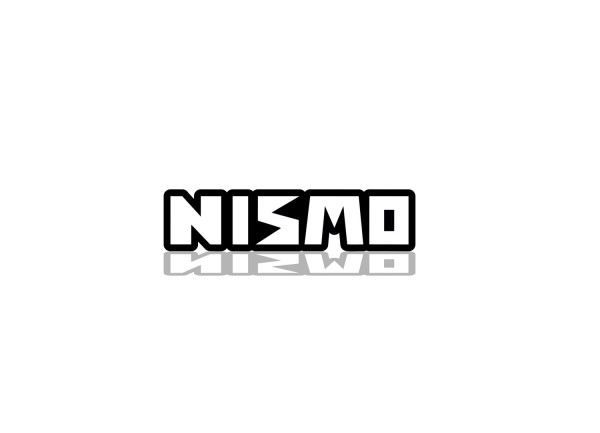 Rear Badge with logo Nismo (type 3) Rear Badge with logo Nismo (type 3)