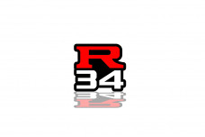 Rear Badge with logo R34