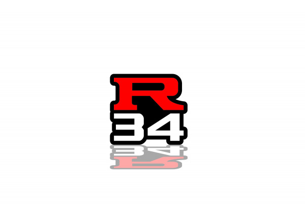 Rear Badge with logo R34