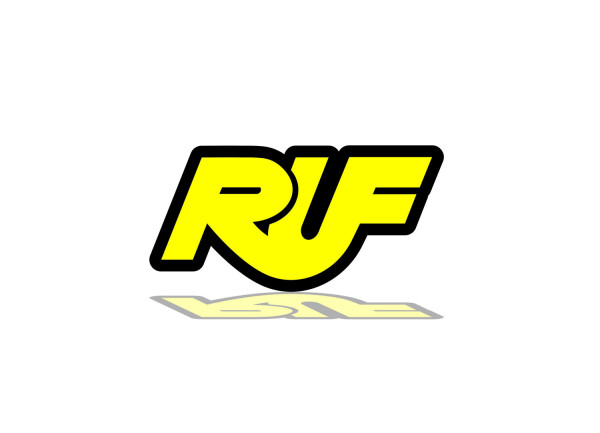 Rear Badge with logo RUF Rear Badge with logo RUF