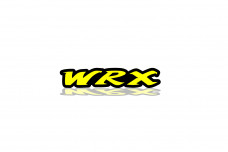 Rear Badge with logo WRX (type 3)