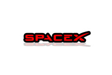 Rear Badge with logo Space X