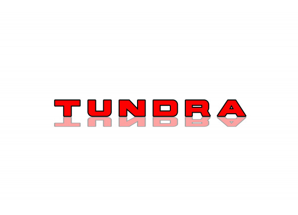 Rear Badge with logo Tundra II Rear Badge with logo Tundra II