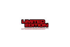 Rear Badge with logo Limited Edition (Type 1) Rear Badge with logo Limited Edition (Type 1)