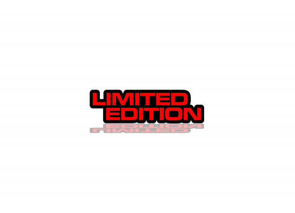 Rear Badge with logo Limited Edition (Type 1) Rear Badge with logo Limited Edition (Type 1)