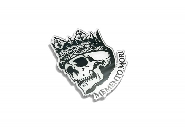 Rear Badge with logo Memento Mori