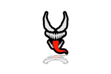 Rear Badge with logo Venom Rear Badge with logo Venom