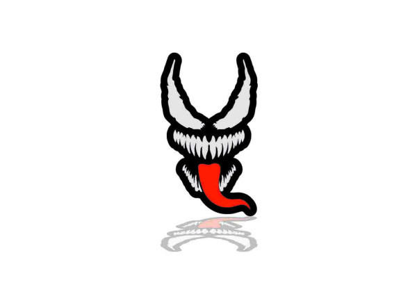 Rear Badge with logo Venom
