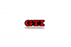 Rear Badge with logo GTI Rear Badge with logo GTI