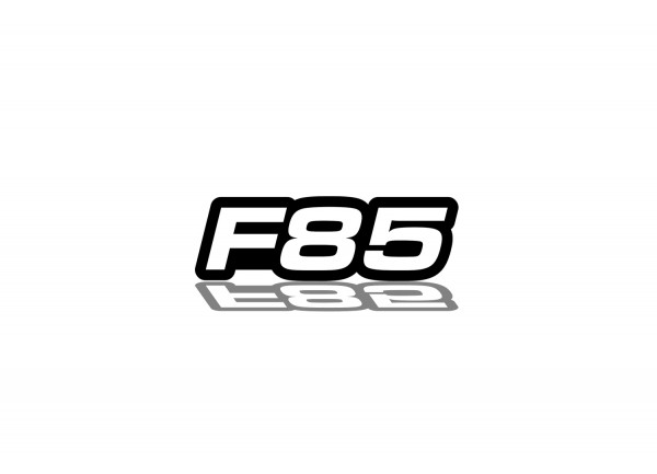 Grill badge with logo F85