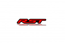 Grill badge with logo RST Grill badge with logo RST