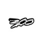 Grill badge with logo 300 (type 2) Grill badge with logo 300 (type 2)