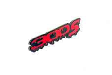 Grill badge with logo 300S BLOOD Grill badge with logo 300S BLOOD