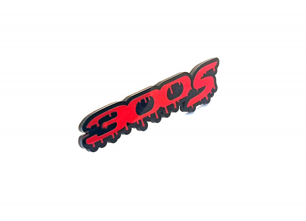 Grill badge with logo 300S BLOOD Grill badge with logo 300S BLOOD