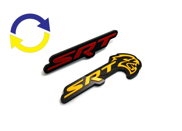 Badge with changeable logo Badge with changeable logo