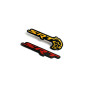 Badge with changeable logo Badge with changeable logo