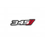Grill badge with logo 345 (type 2)