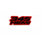 Grill badge with logo 345HEMI (type 2)