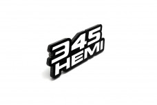 Grill badge with logo 345HEMI (type 2)