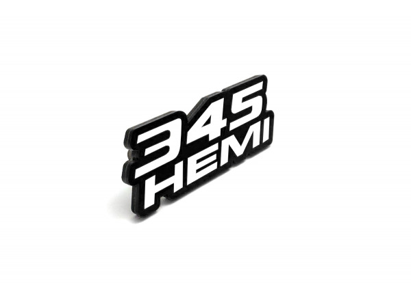 Grill badge with logo 345HEMI (type 2)