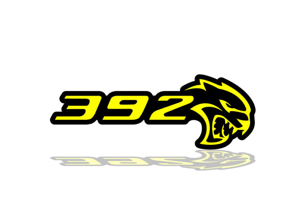 Grill badge with logo 392 Hellcat