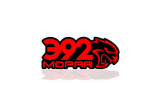 Grill badge with logo 392 Mopar Hellcat Grill badge with logo 392 Mopar Hellcat