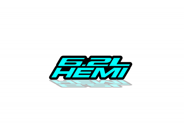 Grill badge with logo 6.2L Hemi