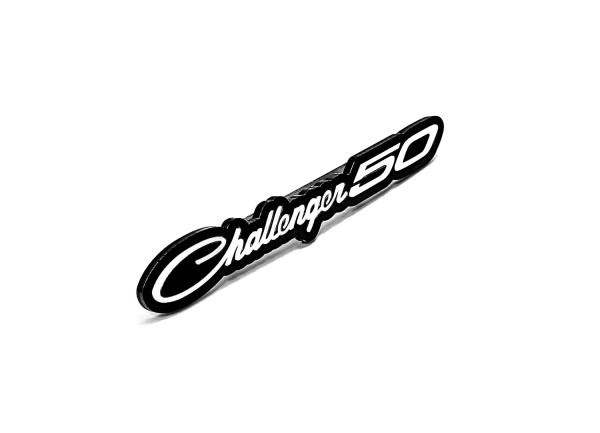 Grill badge with logo Challenger 50