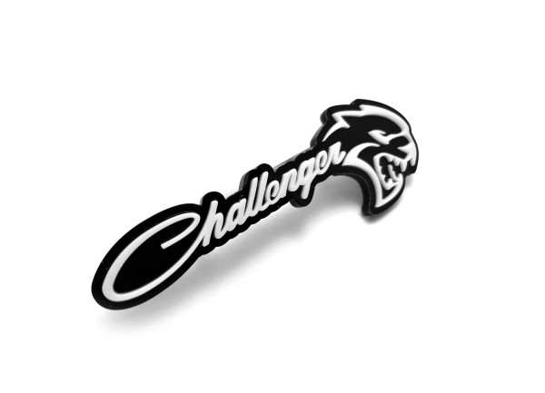 Grill badge with logo Challenger + Hellcat